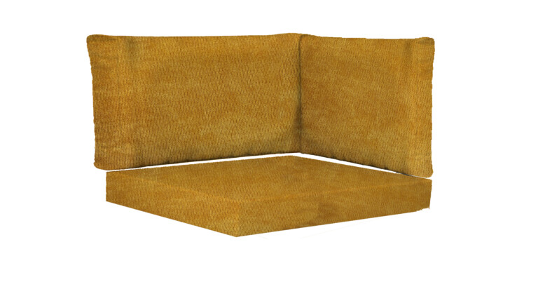 Indoor Corner Rectangle Base and Back Cushions