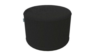 Aston Black Indoor Pouffe