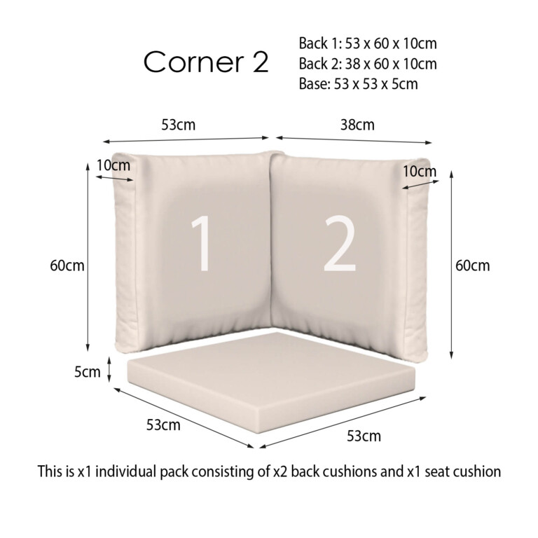 Oakley Canvas Corner Sets