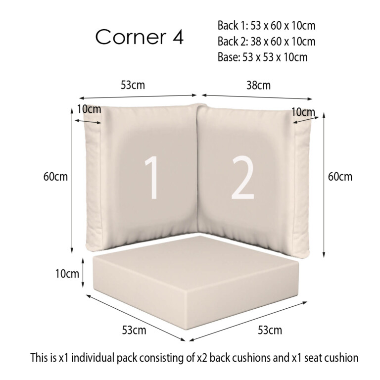 Oakley Canvas Corner Sets