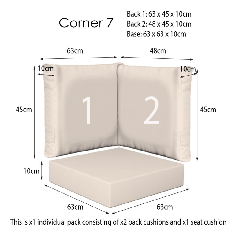 Oakley Canvas Corner Sets