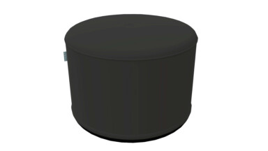 Panama Noire Indoor Pouffe