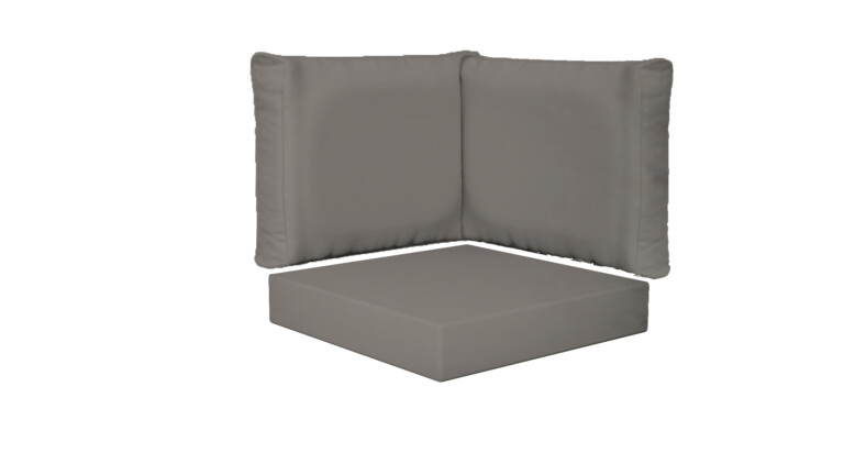 Indoor Corner Square Base and Back Cushions