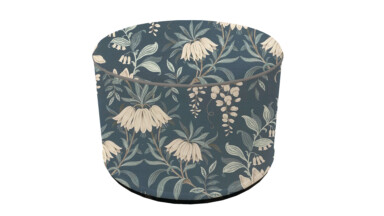 Laura Ashley Parterre Seaspray Outdoor Pouffe