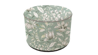 Laura Ashley Parterre Sage Outdoor Pouffe