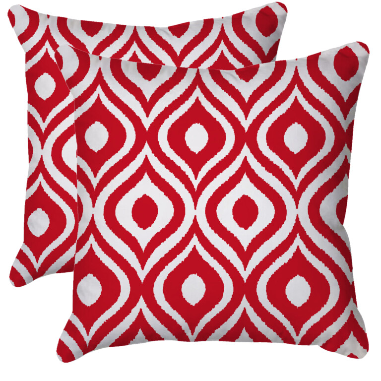 Pinamar Red Outdoor Cushion