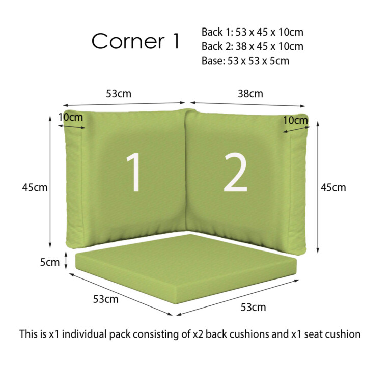 Pistachio Corner Sets