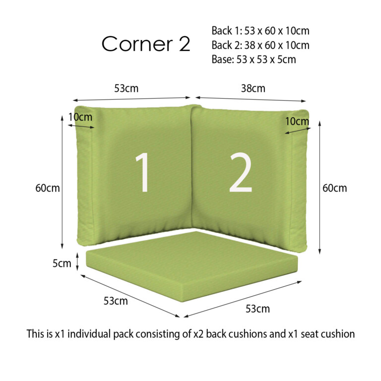 Pistachio Corner Sets