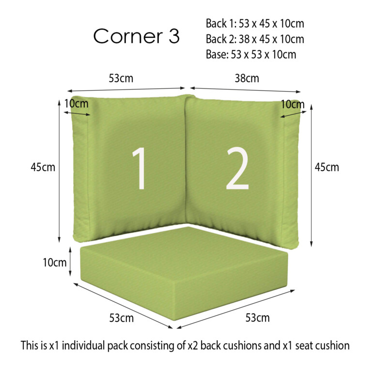 Pistachio Corner Sets