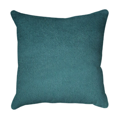 Plush Teal Cushion