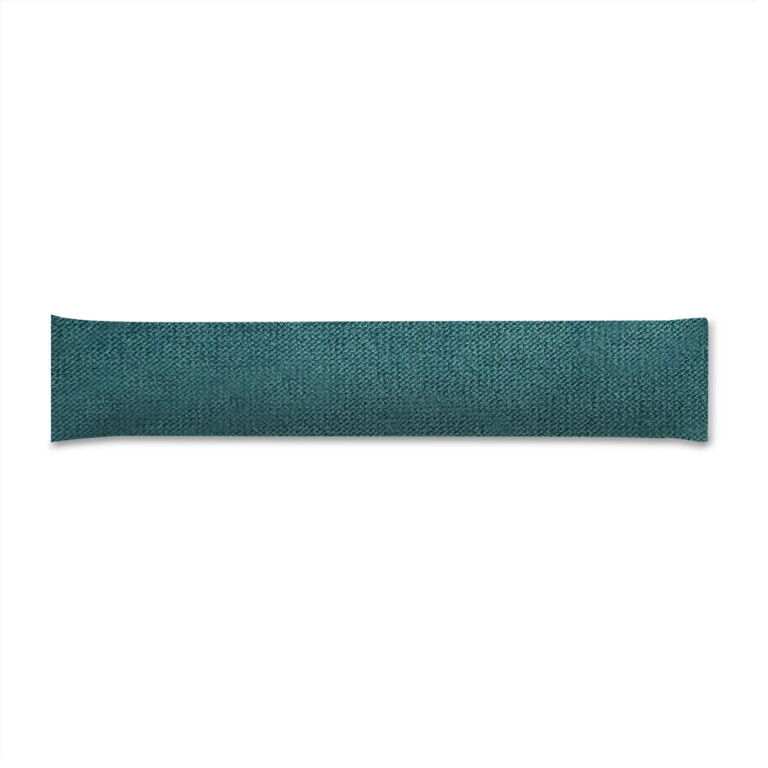 Plush Teal Draught Excluder