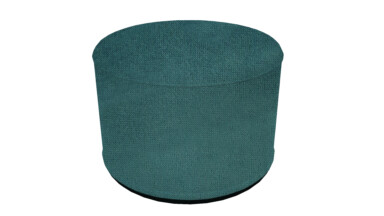 Velvet Atlantic Indoor Pouffe