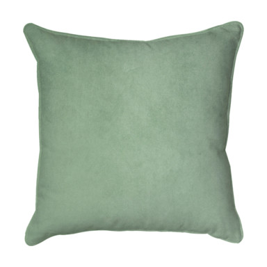 Mint Velour Cushion