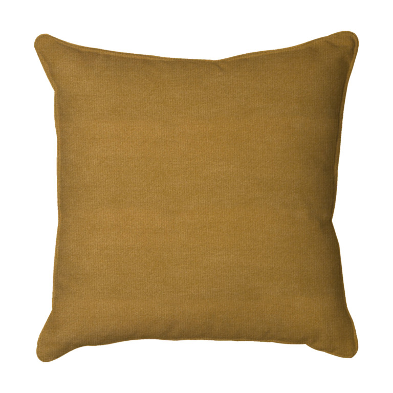 Mustard Velour Cushion