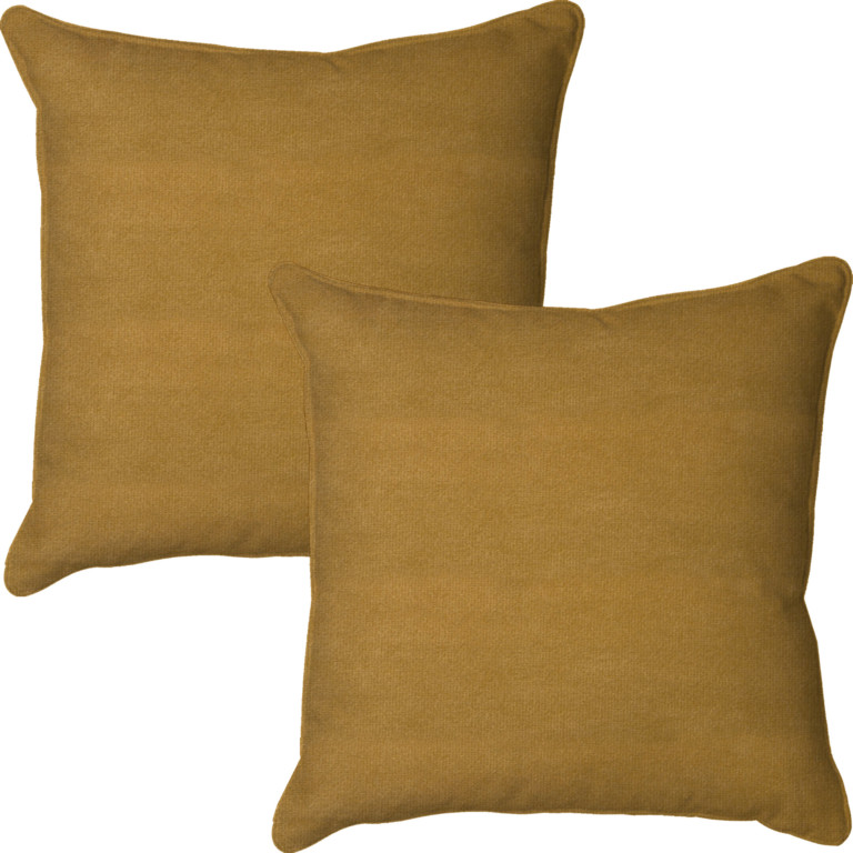 Mustard Velour Cushion