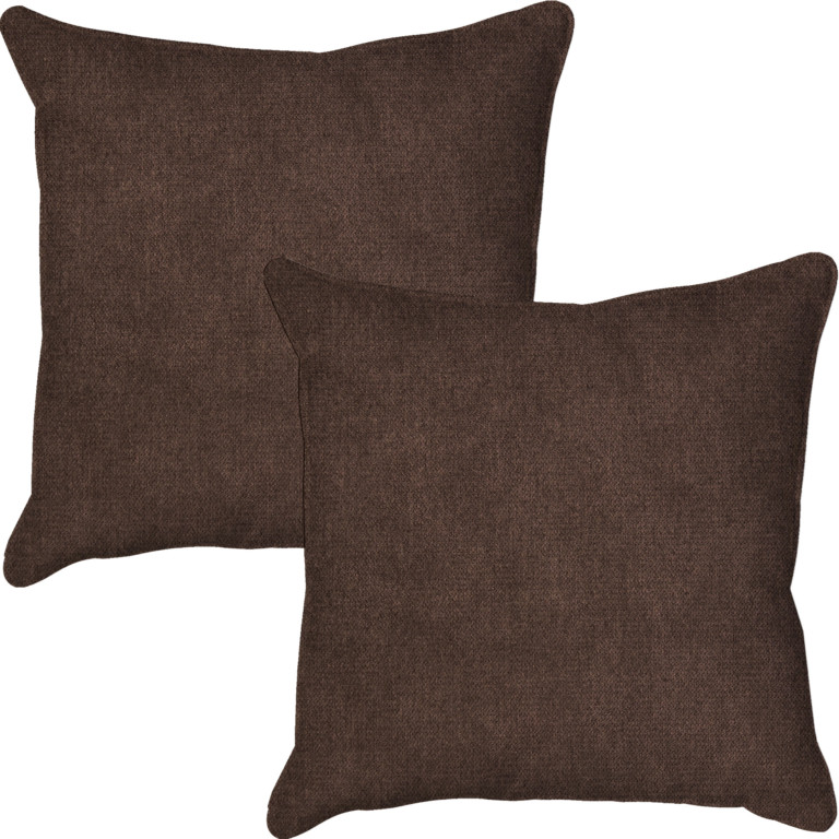 Brown Microfibre Cushion