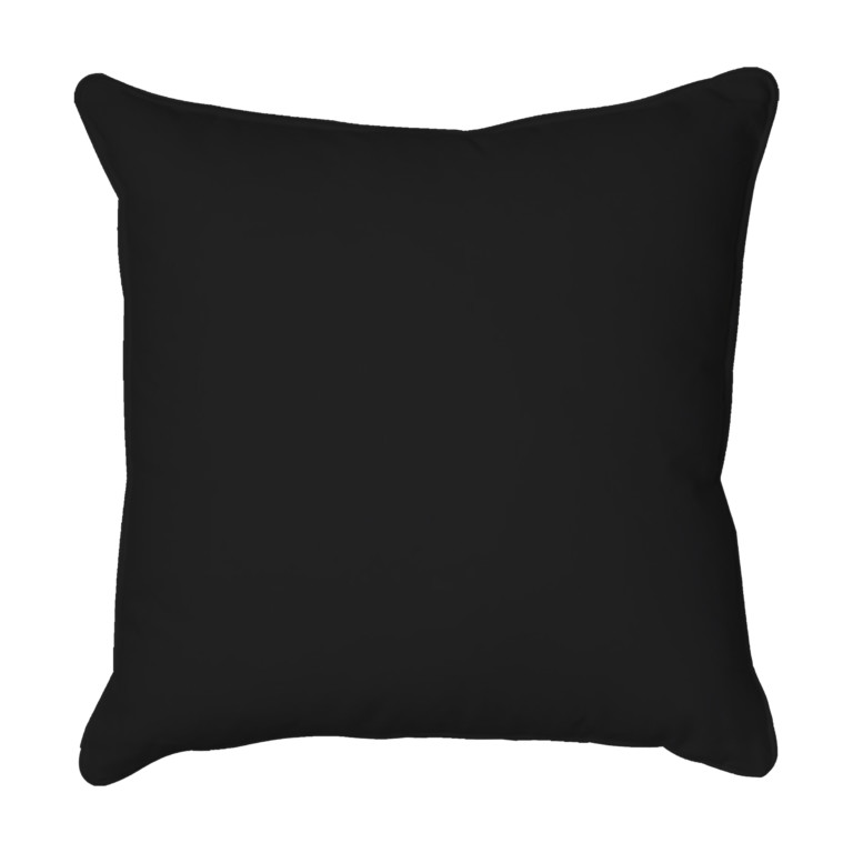 Black Polyester Cushion