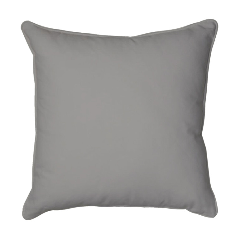 Silver Polyester Cushion