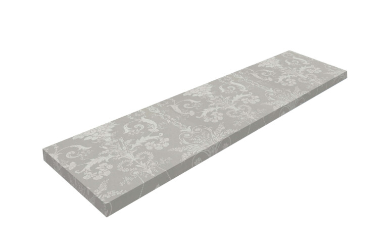 Laura Ashley Josette Dove Grey Bench Pad