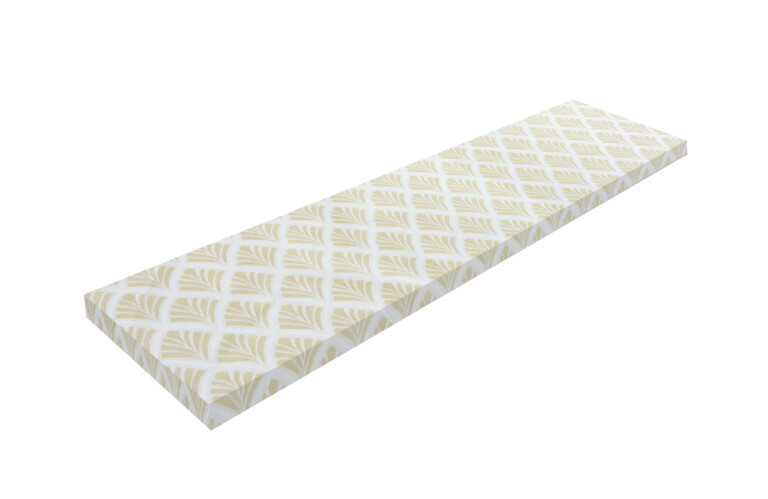 Laura Ashley Florin Pale Gold Bench Pad