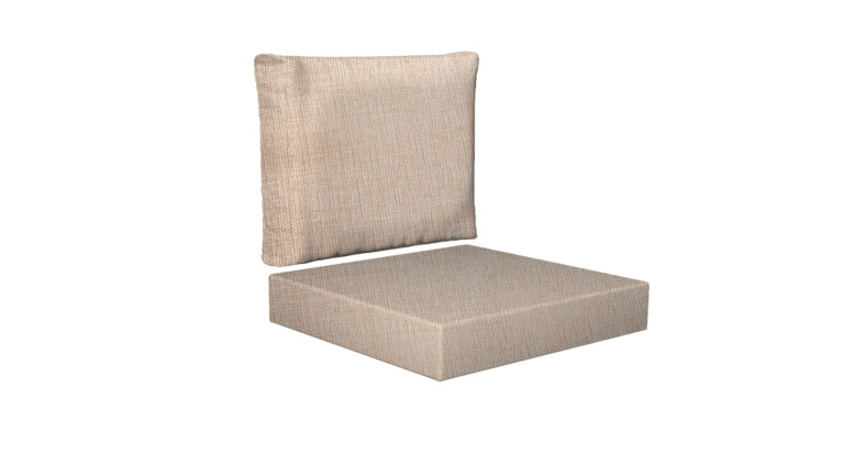 Indoor Square Base and Back Cushions