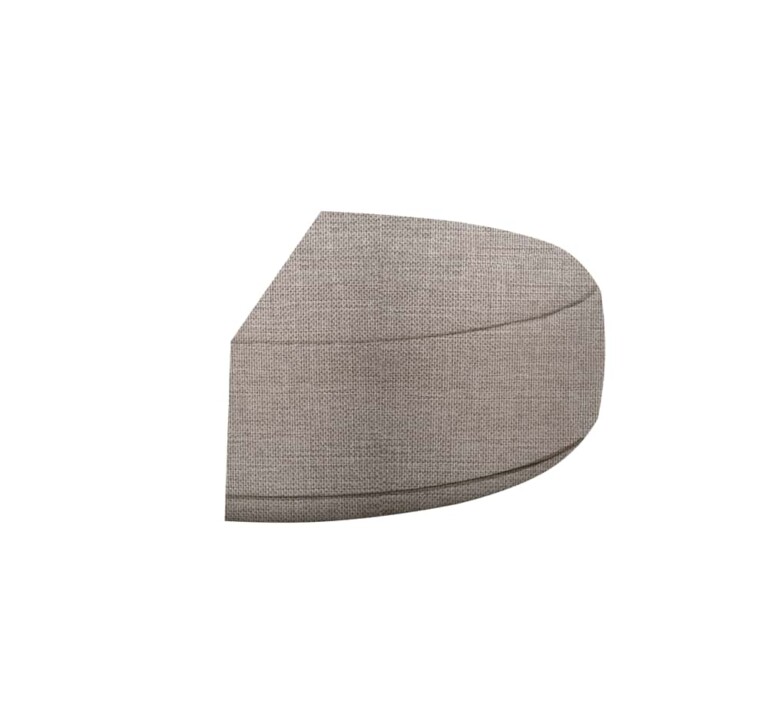 Indoor Half Rounded Bench Cushion