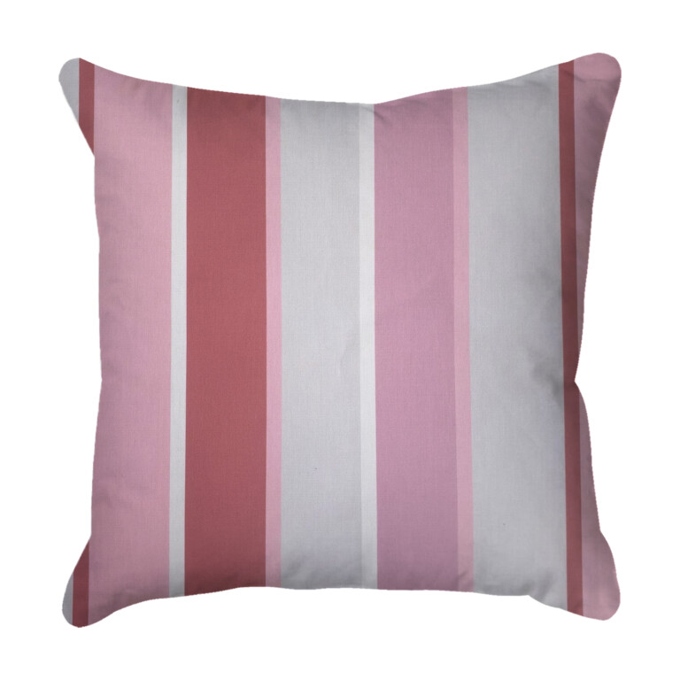 Starn Stripe Pink Outdoor Cushion