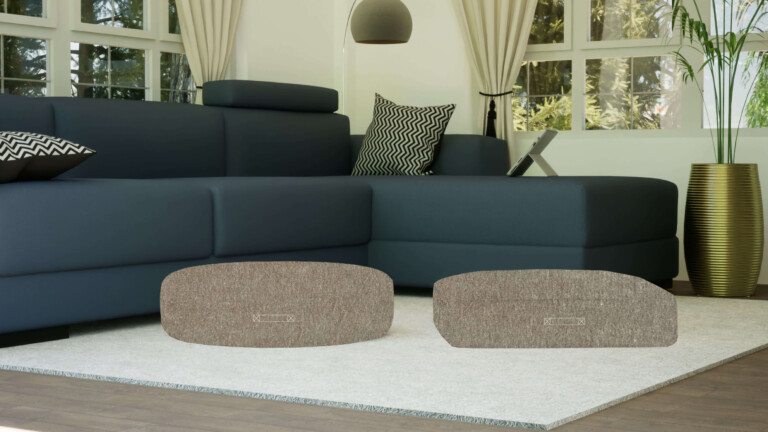 Indoor Surrey Mink Floor Cushion