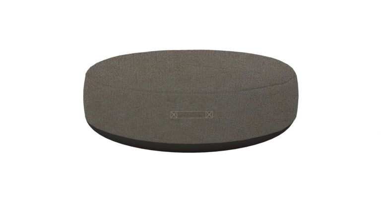 Indoor Teddy Steel Floor Cushion