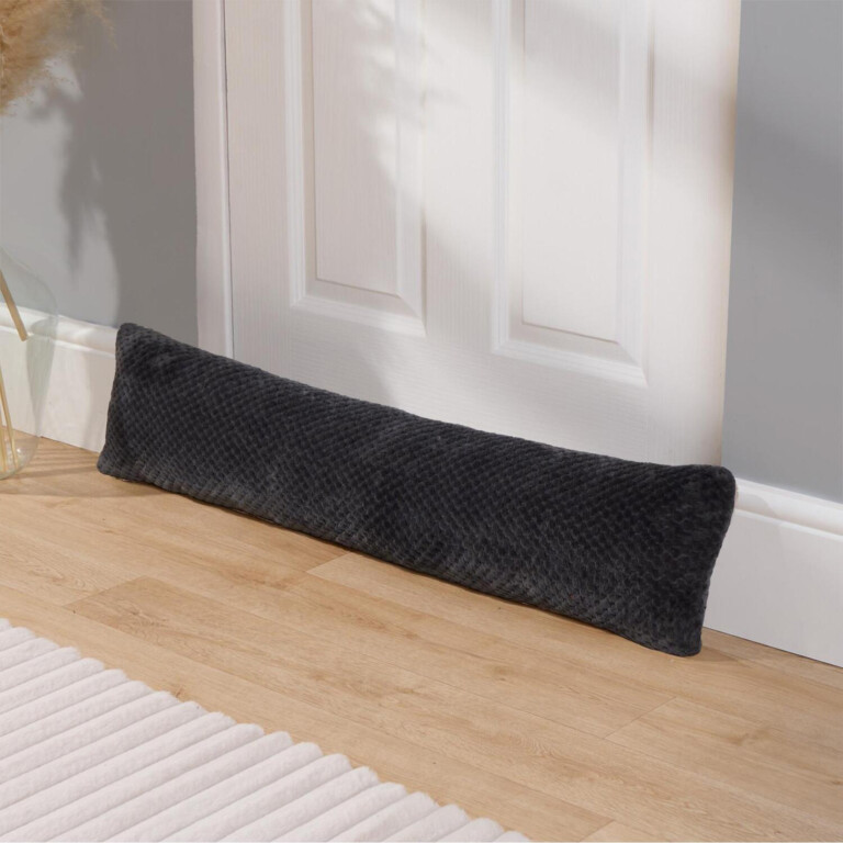 Aston Black Draught Excluder