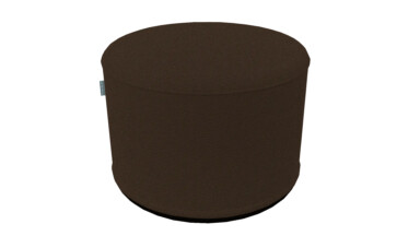 Ventura Brown Outdoor Pouffe