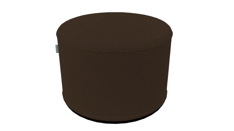 Ventura Brown Outdoor Pouffe