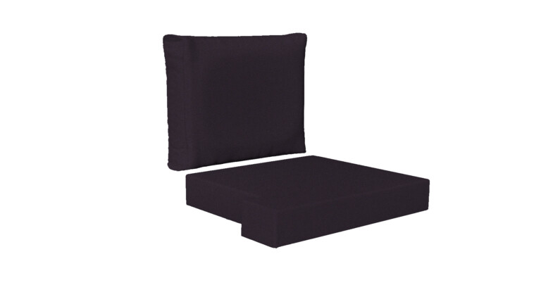 Outdoor L Shape Base and Back Cushions