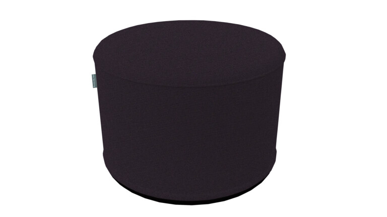 Ventura Black Outdoor Pouffe