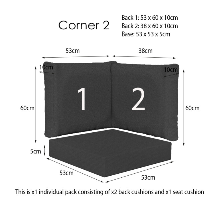 Ventura Purple Corner Sets