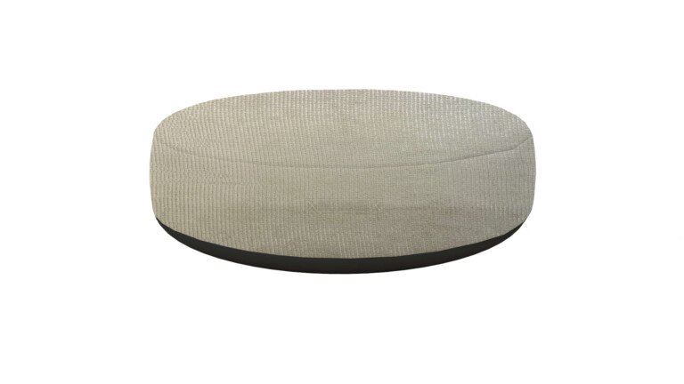 Indoor Waffle Ecru Floor Cushion