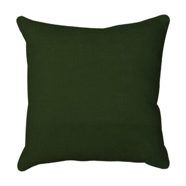 Waffle Highland Green Cushion