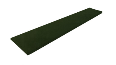 Waffle Highland Green Bench Pad