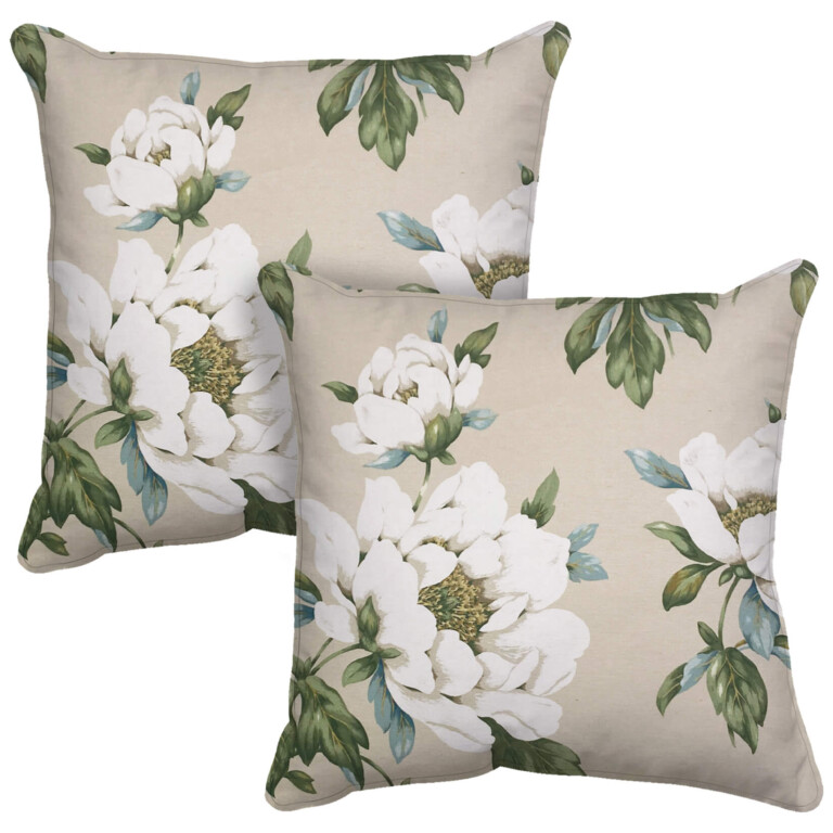 Laura Ashley Wisley Linen Outdoor Cushion