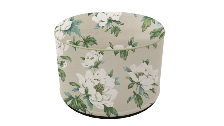 Laura Ashley Lille Stripe Outdoor Pouffe