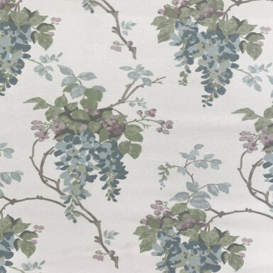 Laura Ashley Wisteria Duck Egg – Swatch Sample