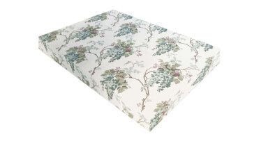 Laura Ashley Wisteria Duck Egg Outdoor Chair Pad