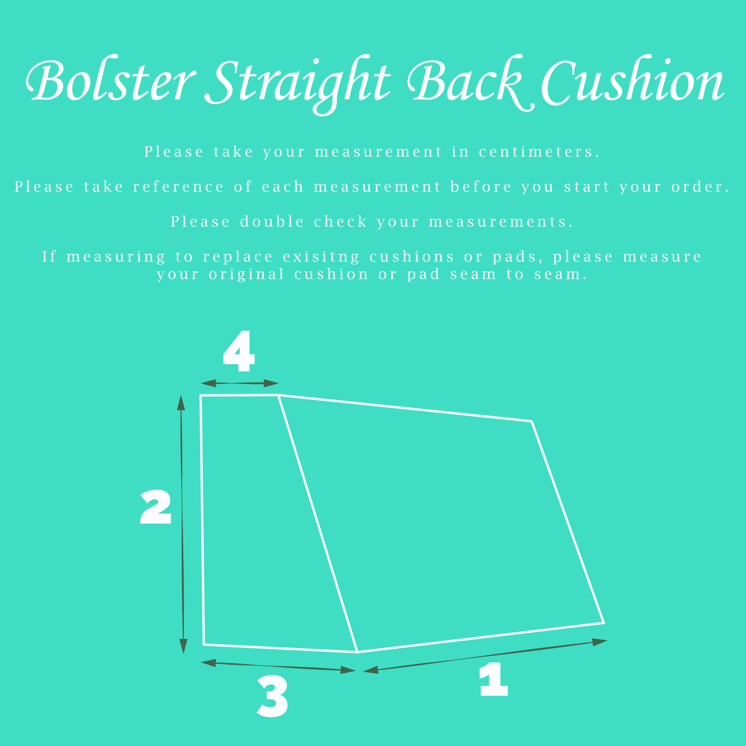 Bolster Straight Back Cushion Rooms By Me