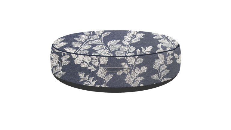 Laura Ashley Waxham Dark Seaspray Indoor Floor Cushion