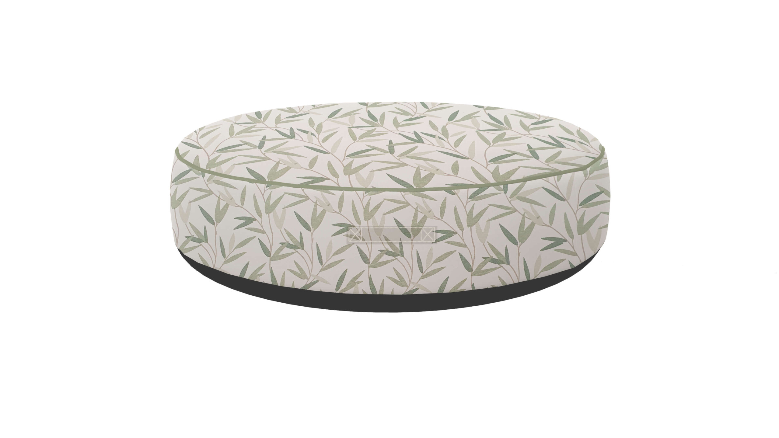 Laura Ashley Willow Leaf Hedgerow Indoor Floor Cushion | Rooms By Me
