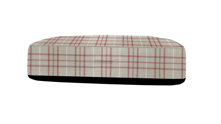 Laura Ashley Keynes Cranberry Indoor Floor Cushion