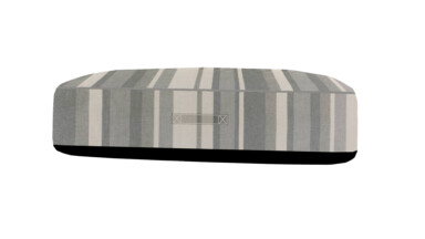 Laura Ashley Kimpton Pale Steel Indoor Floor Cushion