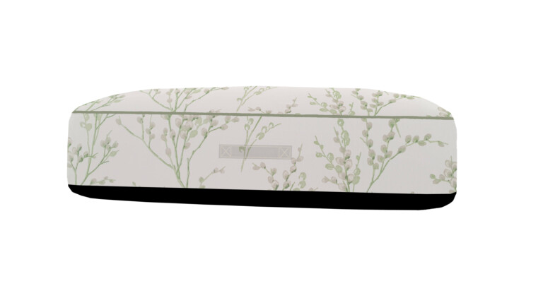 Laura Ashley Pussy Willow Cushion Cover - Dove Grey Linen Blend (Various Sizes)