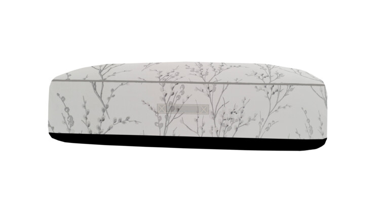 Laura Ashley Pussy Willow Steel Indoor Floor Cushion