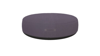 Oakley Purple Floor Cushion